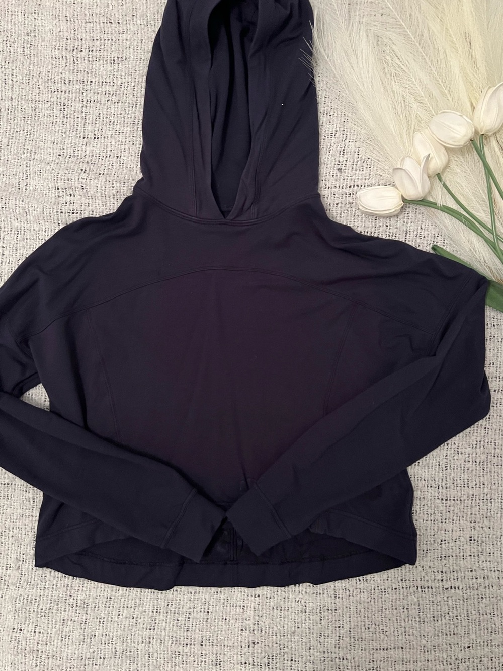 lululemon athletica Black Lightweight Hooded Pullover